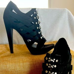 Jessica Simpson Heels Cage Platform Style